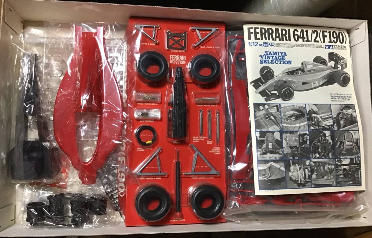 熱販売 FERRARI641/2 フェラーリ 1/12 プラモデル F190 フォーミュラ