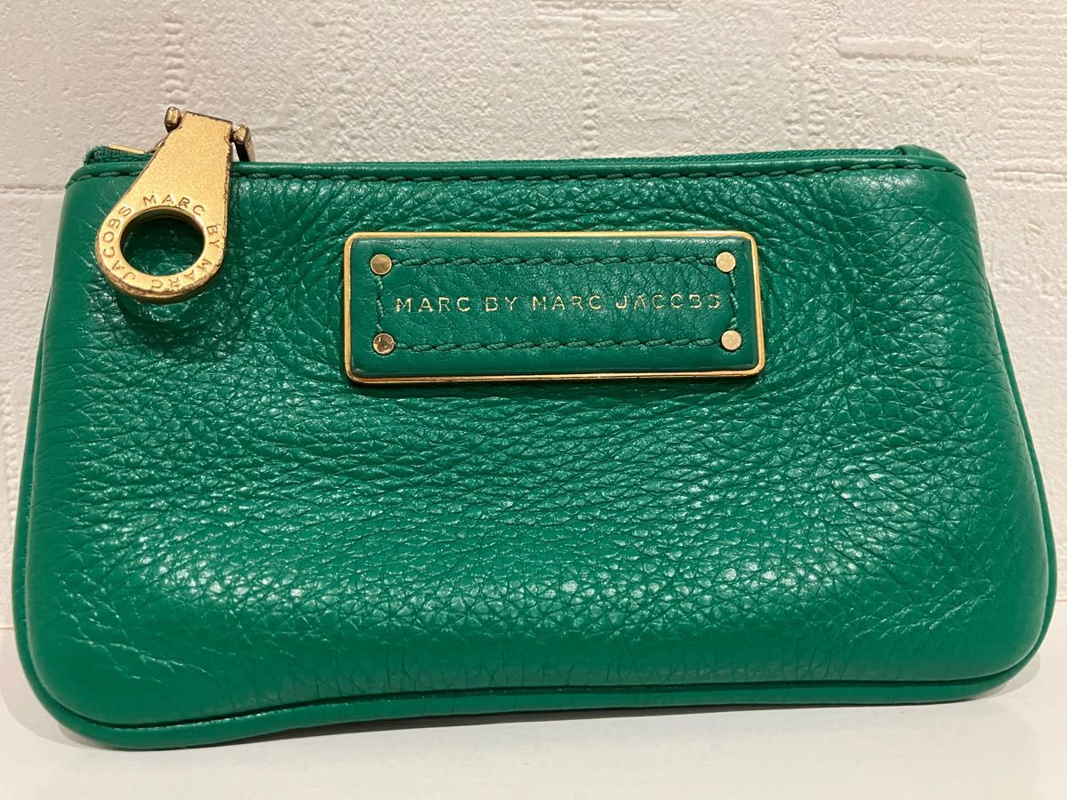 マークバイマークジェイコブス　MARC BY MARC JACOBS コインケース ミニウォレット ミニ財布 財布　キーリング　緑