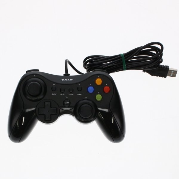 [ with translation ][ Junk ] Elecom USB game pad [JC-U3613MBK] 60010310