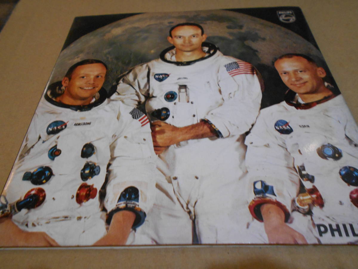 【EP3枚以上送料無料】人類ついに月に立つ / アポロ11号からのメッセージ / MAN ON THE MOON_画像4