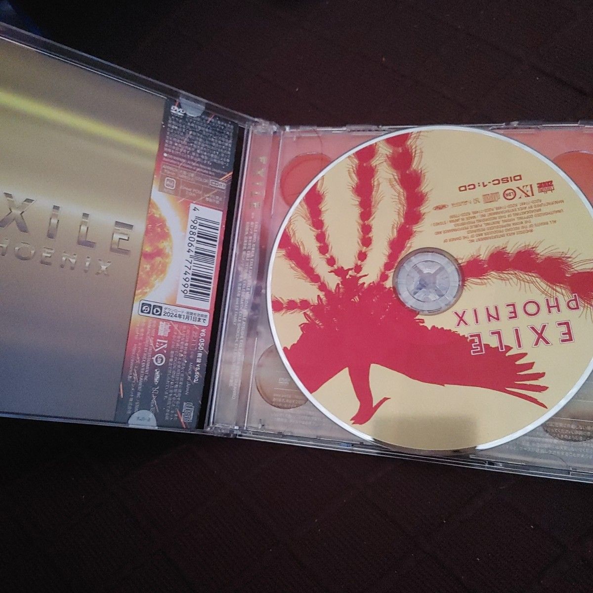  DVD付 (初回) EXILE CD+DVD/PHOENIX 22/1/1発売 オリコン加盟店