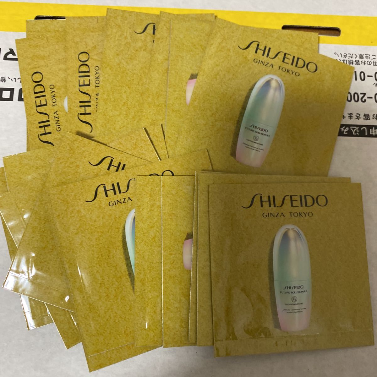  Shiseido Future so dragon shonLXrejenda Lee sample beauty care liquid 1ml×20 sheets 
