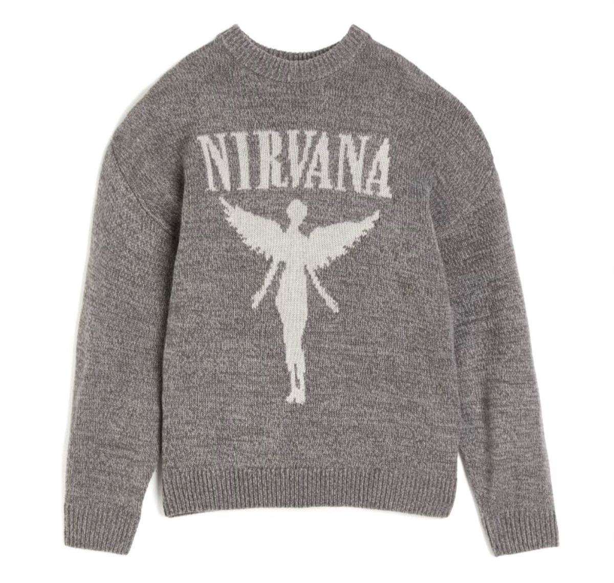 新品 H&M × ニルヴァーナ NIRVANA コラボ ニット セーター XL 新品 H&M × ニルヴァーナ NIRVANA コラボ ニット セーター XL