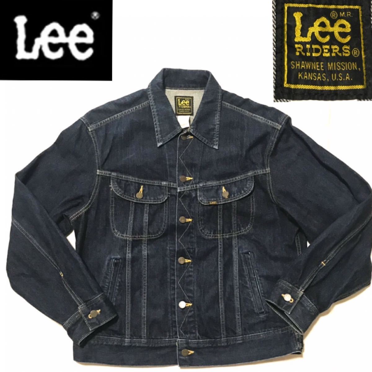 漢の定番 90s 日本製 Lee リー 101J XL Gジャン 0424 ビンテージ 220 42 デニムジャケット メンズ ライダース トラッカージャケット