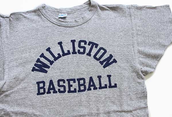 同梱不可】 ☆70s USA製 Championチャンピオン WILLISTON BASEBALL