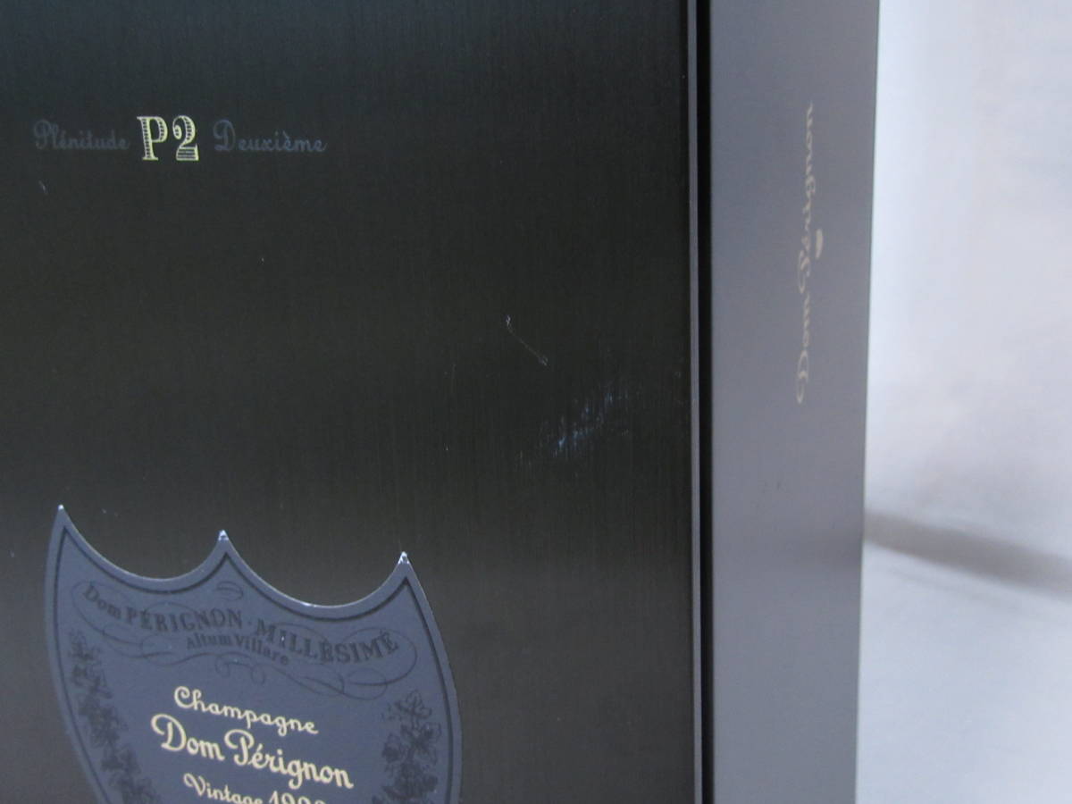 【即決価格】空瓶/空ボトル「ドン・ペリニヨン ヴィンテージ 1998 P2」箱、小冊子付き　ドンペリ　インテリア/ディスプレイ