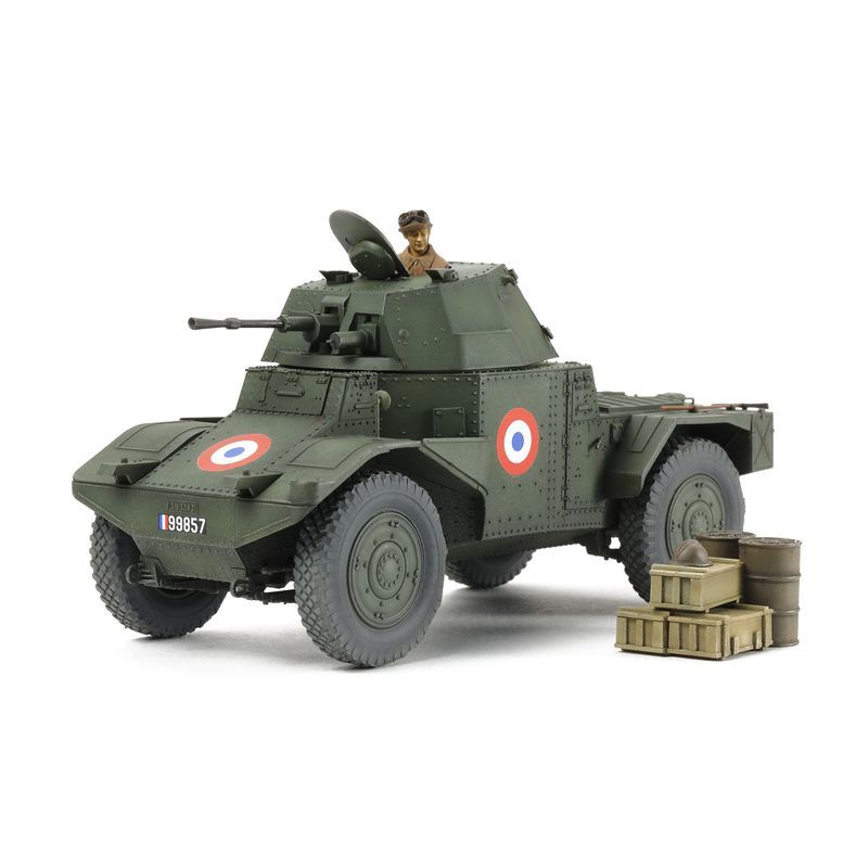 タミヤ 1/35 ミリタリーコレクション No.11 フランス軍 4輪装甲車 AMD35 1940年 プラモデル 32411