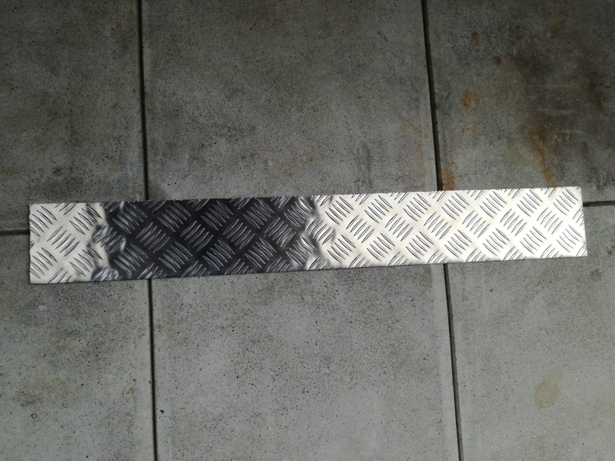  aluminium . board 2.5t×850×115sima board edge material slip prevention deco truck DIY