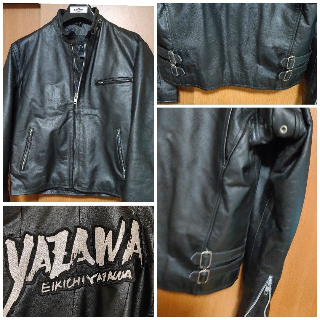 ライブ参戦準備完了 未使用/保管品 刺繍入り 本革 本格 シングル ライブ参戦準備完了 未使用/保管品 刺繍入り 本革 本格 シングル