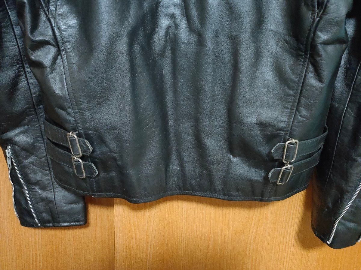 ライブ参戦準備完了 未使用/保管品 刺繍入り 本革 本格 シングル