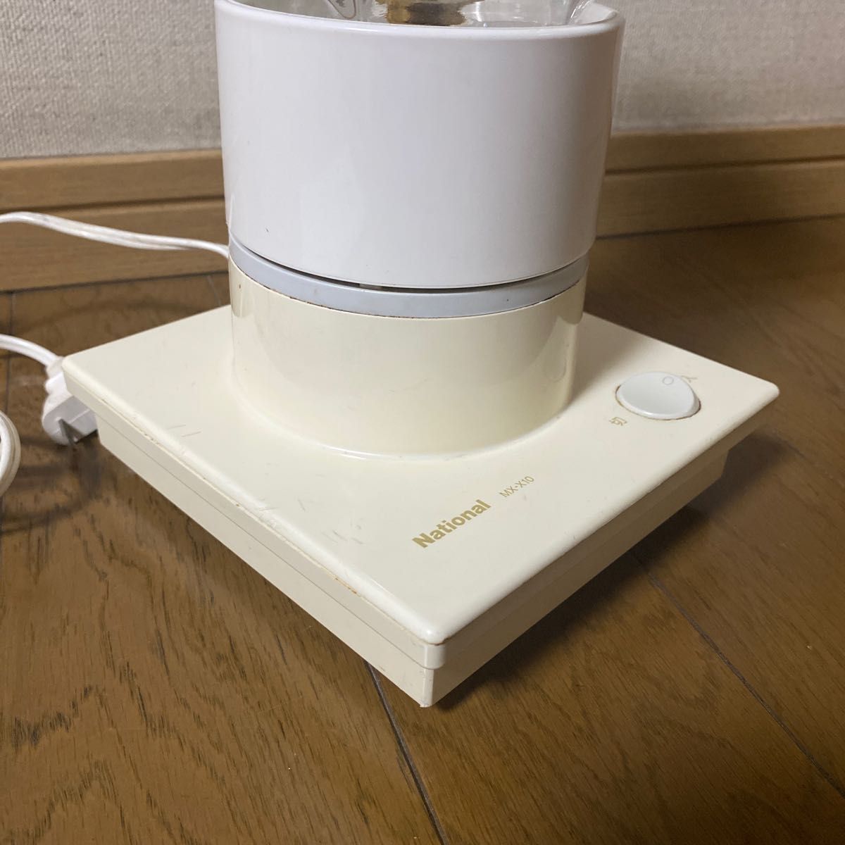 national】ナショナル ミキサー MX-X10 説明書付き 昭和レトロ national】ナショナル ミキサー MX-X10 説明書付き 昭和レトロ