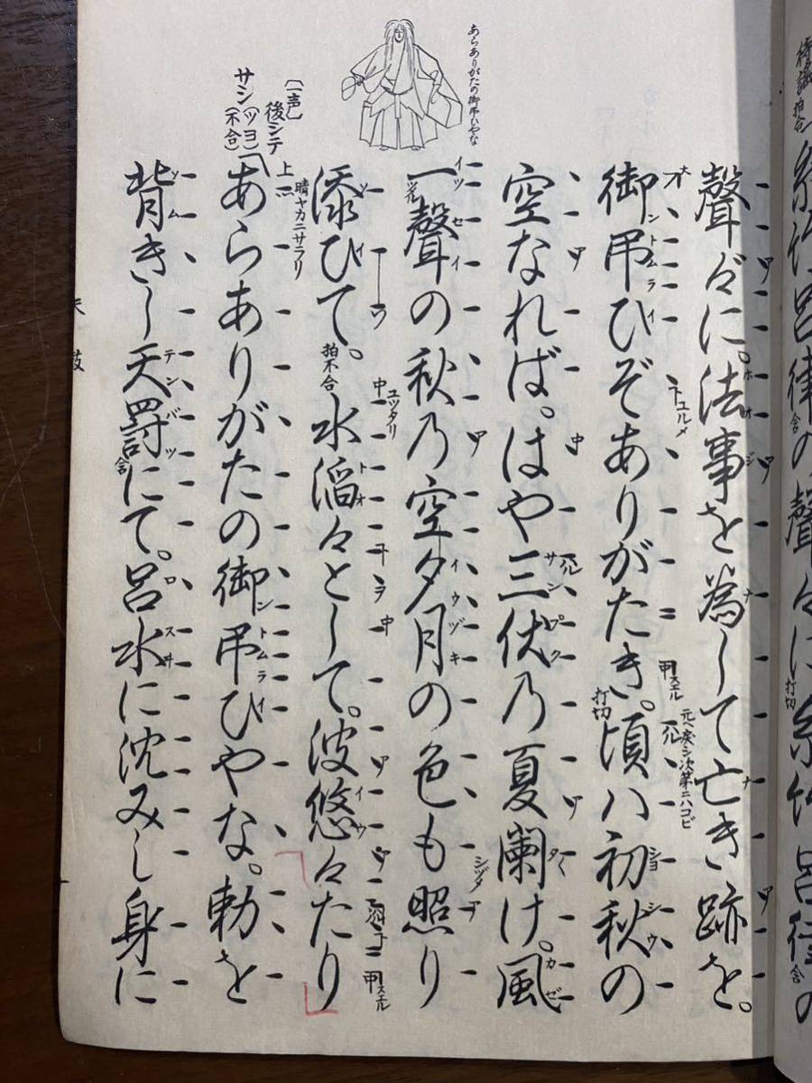 古書 昭和31年発行 檜書店 天鼓 29-5 世阿彌元清_画像4