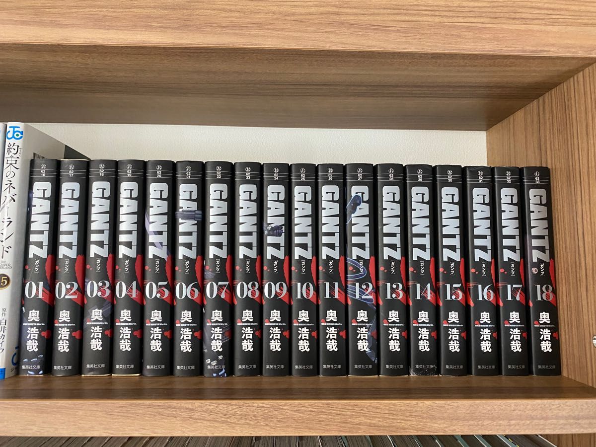 GANTZ 文庫版 1巻〜18巻 全巻セット|Yahoo!フリマ(旧PayPay GANTZ 文庫版 1巻〜18巻 全巻セット|Yahoo!フリマ(旧PayPay
