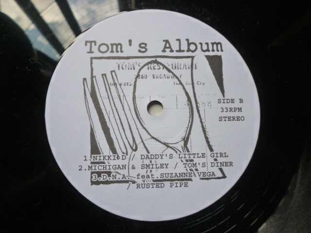 Tom's Album レア12EP DNA ft. Suzanne Vega 名曲カバー Bettina Buccau / Michigan&Smiley / N.D.A. Project / After One 収録_画像2