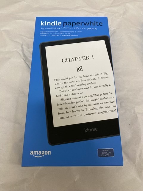 500円引きクーポン】 Kindle Paperwhite デニムブルー 広告なし