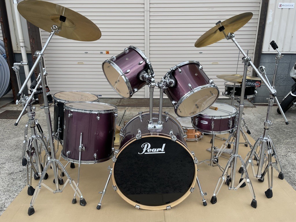 PEARL DRUMS FORUM SERIES ドラムセット シンバル-