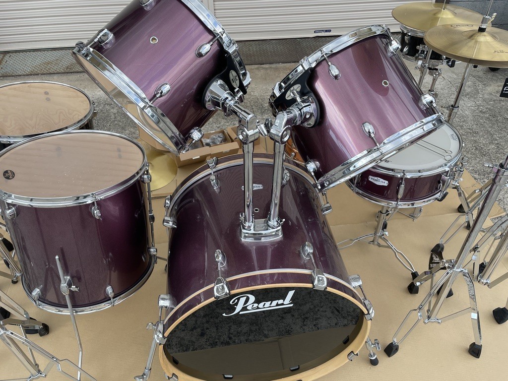 ○代KUR002【直接引取限定】Pearl パール FORUM SERIES ドラムセット