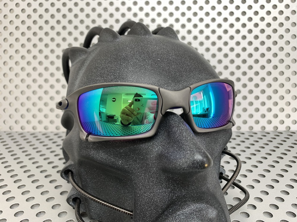 LINEGEAR　オークリー　X-Squared用交換レンズ　HDレンズ　グリーンジェイド　Oakley　X-Metal　_画像4