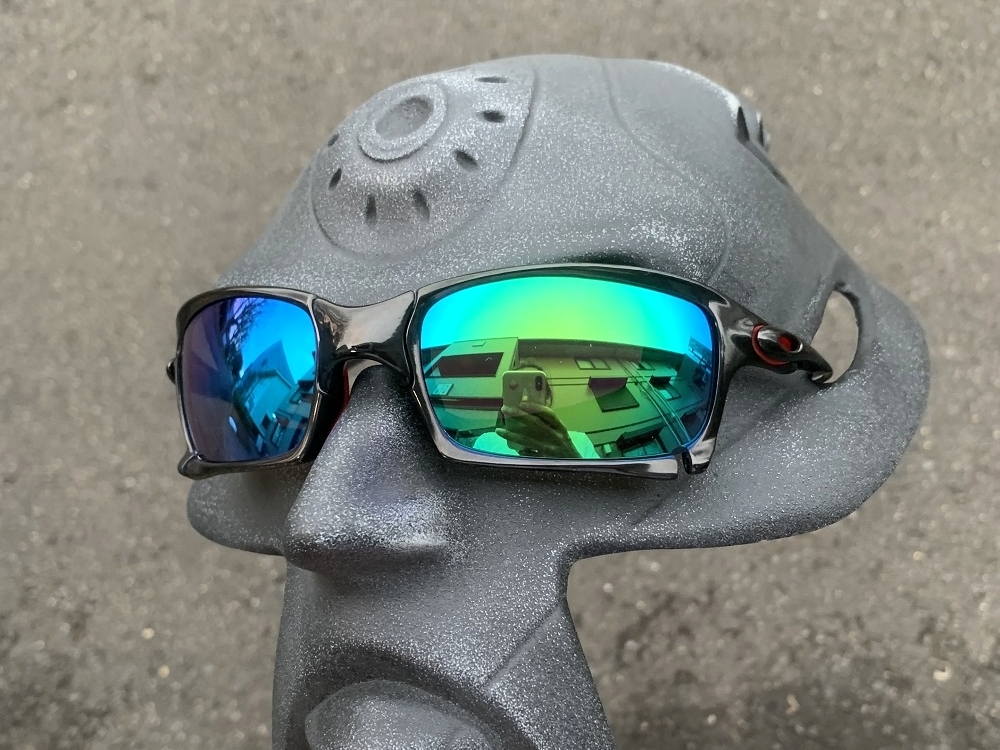 LINEGEAR　オークリー　X-Squared用交換レンズ　ポリカレンズ　グリーンジェイド　Oakley　X-Metal_画像3