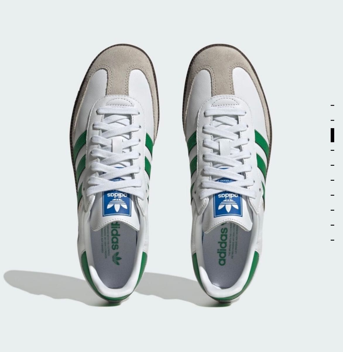 adidas Originals Samba OGアディダス サンバ OGホワイトグリーンです!新品未使用未開封 27センチ