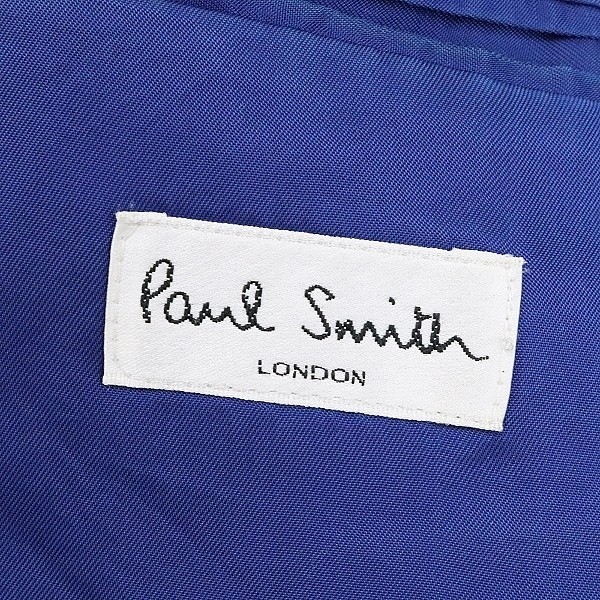 ◆Paul Smith ポールスミス ストライプ柄 ウール スーツ セットアップ 黒 ブラック M_画像8