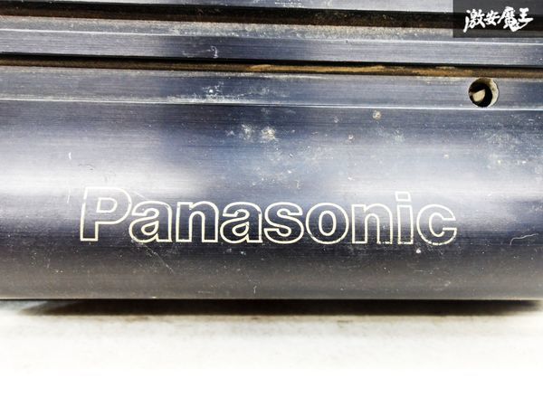 レア！保証付 Panasonic パナソニック 2チャンネル 2ch パワーアンプ CY-M652D オーディオ機器 車載用 棚 C1Bの画像2