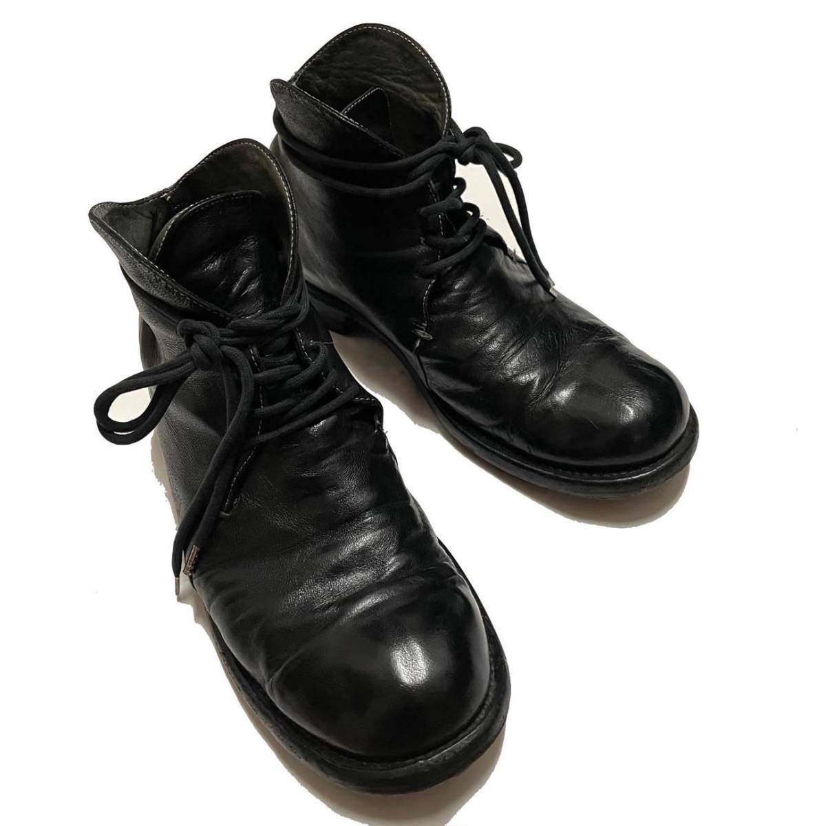 MASNADA マスナダ Ankle boots チャッカブーツ 40(25cm程度) 元 ANN DEMEULEMEESTER ヨウジヤマモト メンズ 男性用 革靴 レザーシューズ