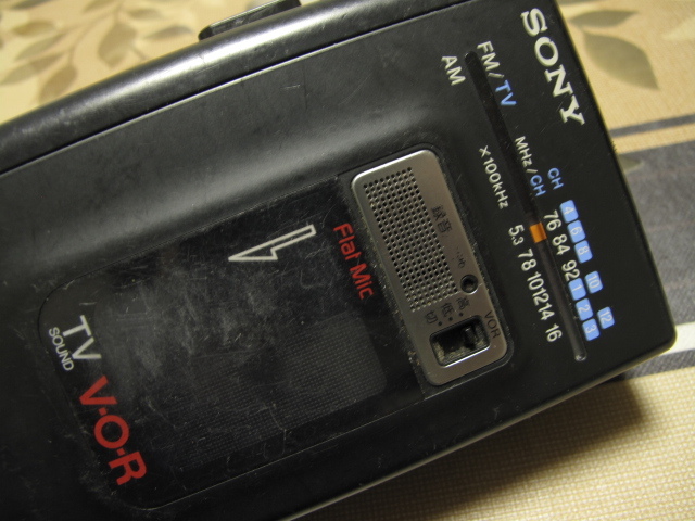 ジャンク　SONY　ソニー　ラジオ　カセット　カセットレコーダー　WA-2001　日本製　ラジオ　AM　FM　のみ　他は×　日本製_画像7