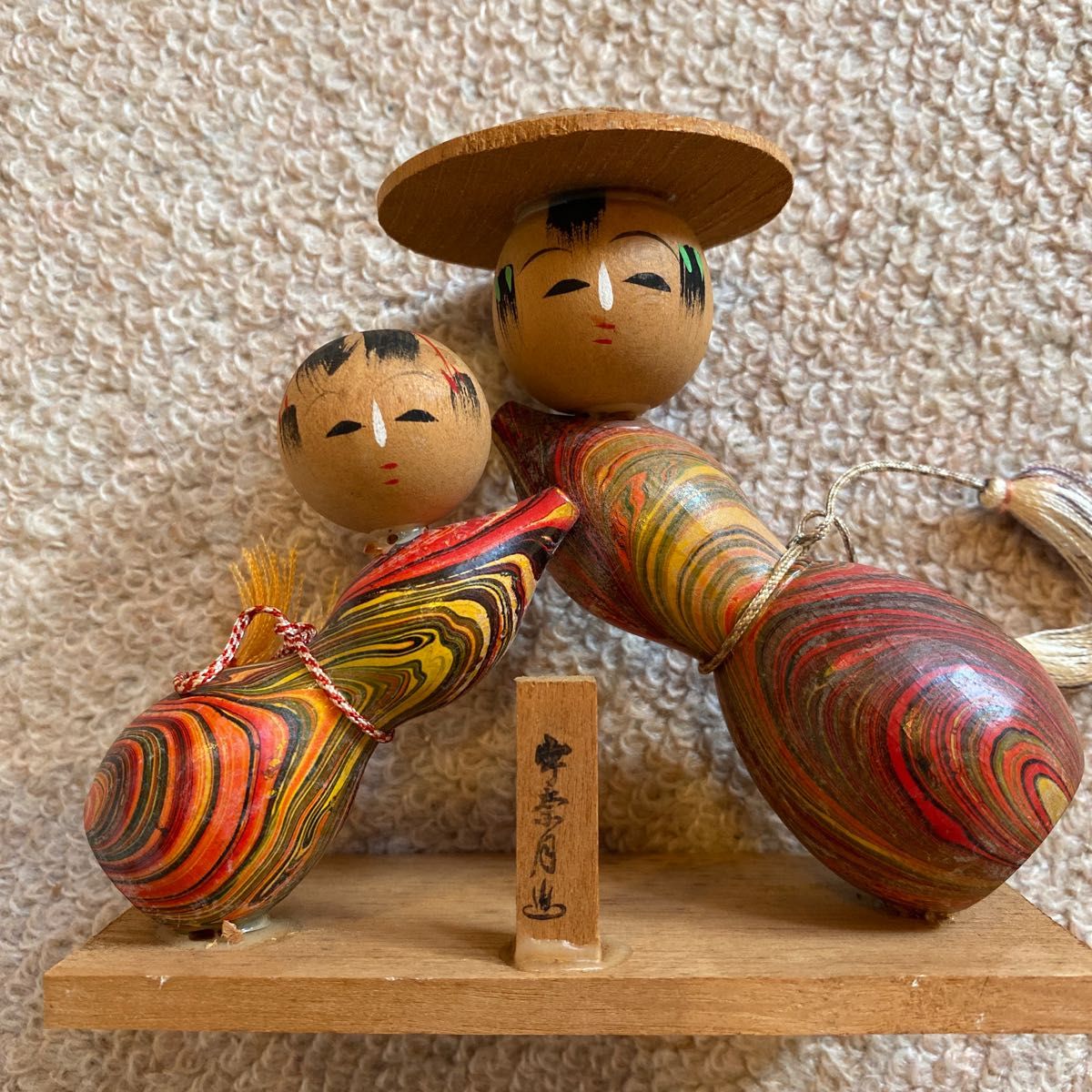 昭和 レトロ 豆こけし　 郷土玩具 伝統こけし
