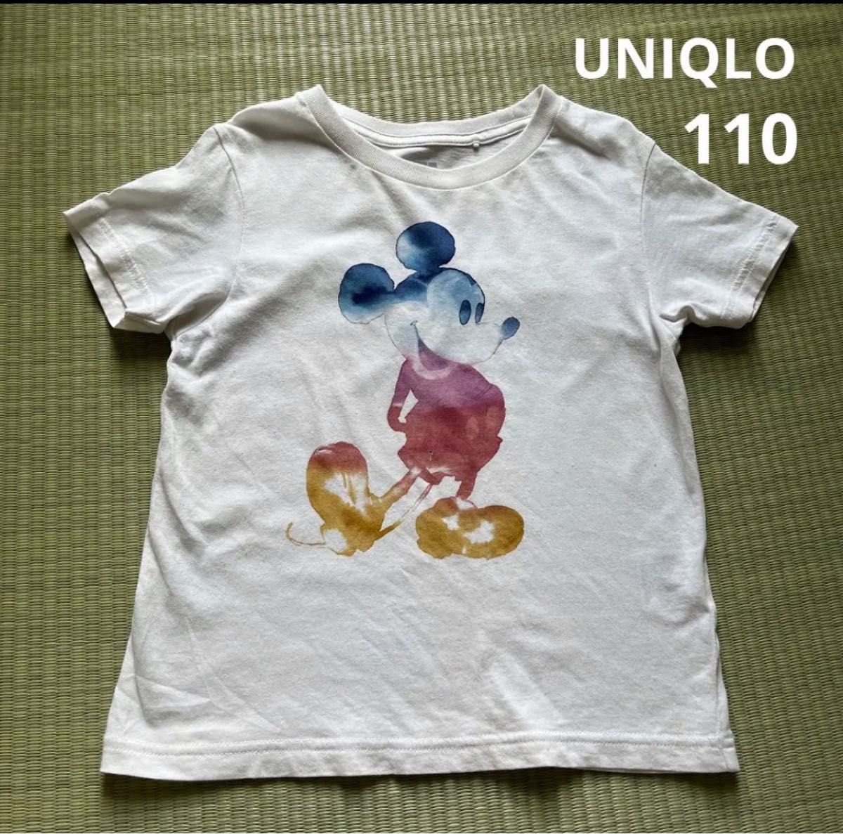 UNIQLO ユニクロ　ミッキーマウス　プリント　Tシャツ 110