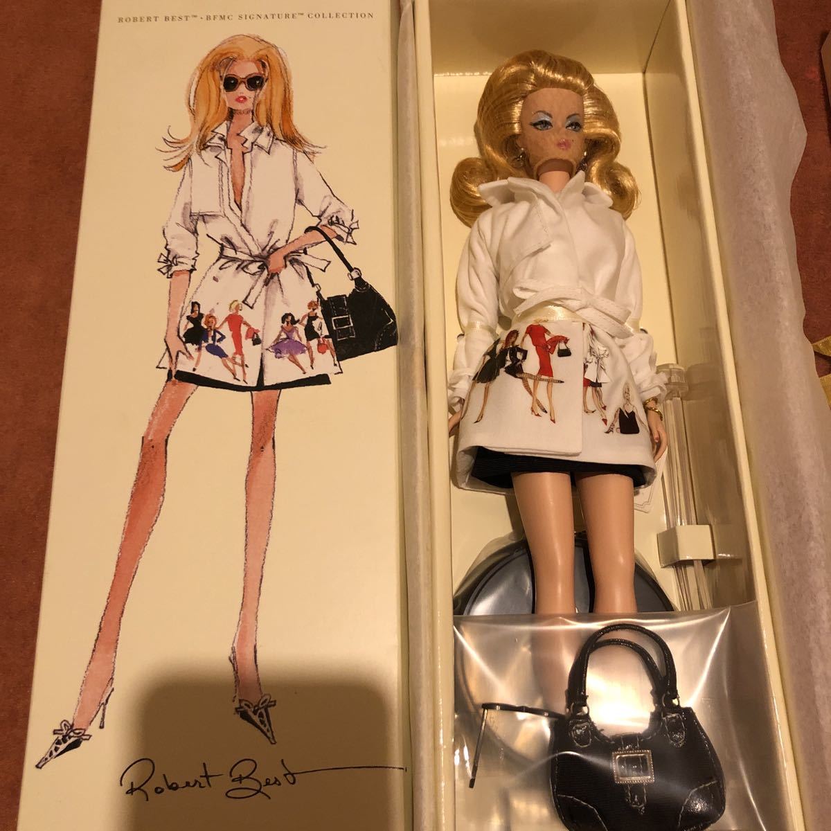 Barbie ファッションモデルコレクション トレンチセッター ロバートベスト 未使用 バービー