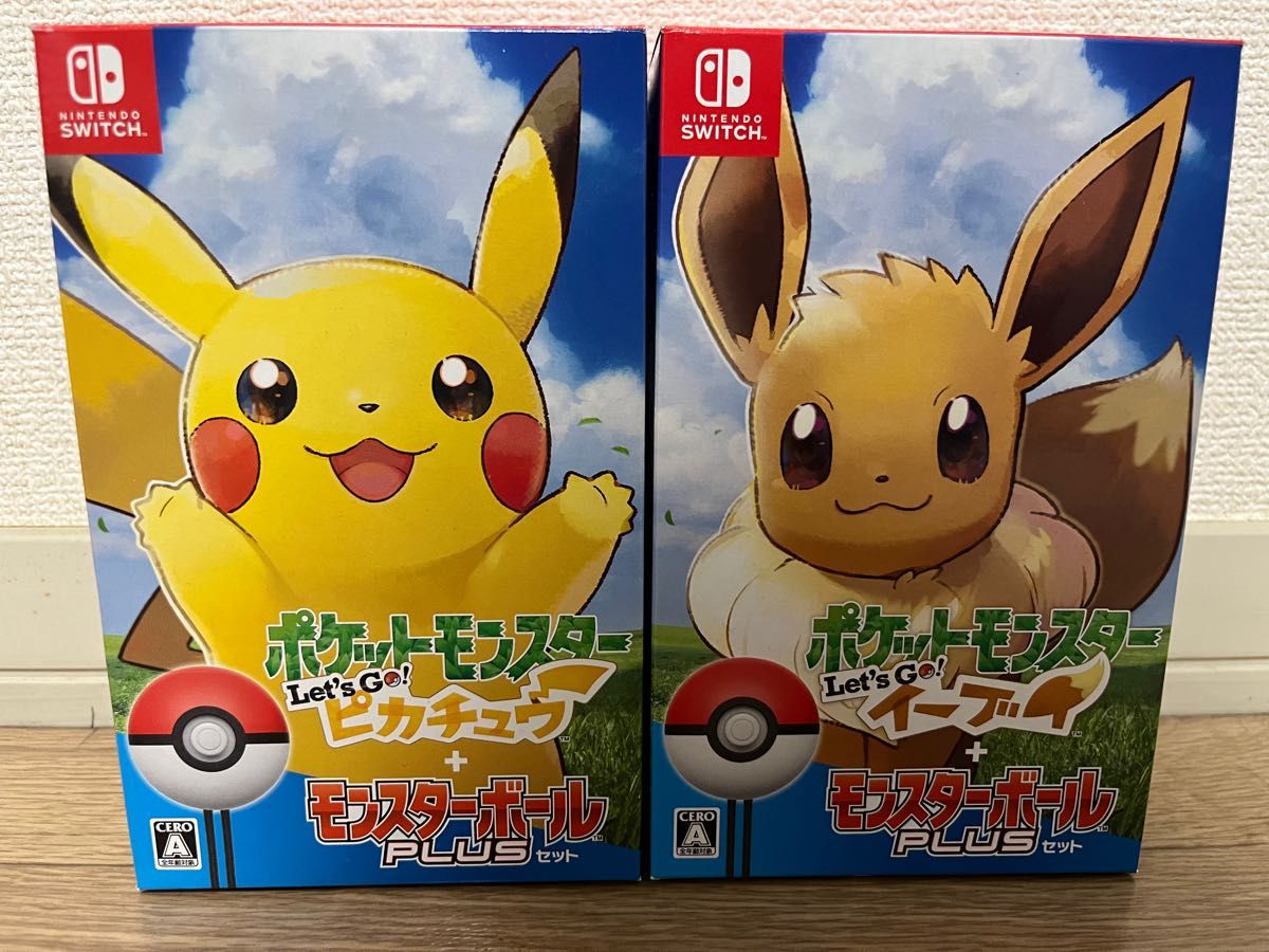 ポケットモンスターLet's Go ピカチュウ イーブイ&モンスター ポケットモンスターLet's Go ピカチュウ イーブイ&モンスター