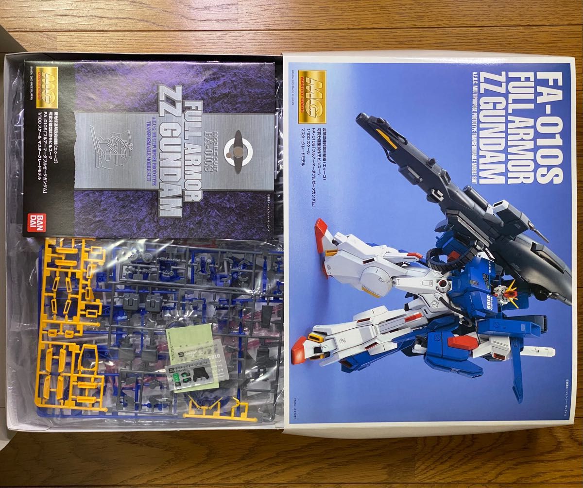 MG FA-010S フルアーマーダブルゼータガンダム デカール付 1/100 MG FA-010S フルアーマーダブルゼータガンダム デカール付 1/100