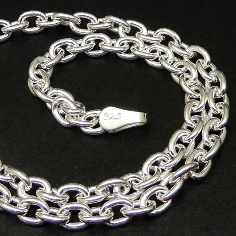 お得な情報満載 のみ チェーン メンズ シルバーネックレス 幅2.8mm
