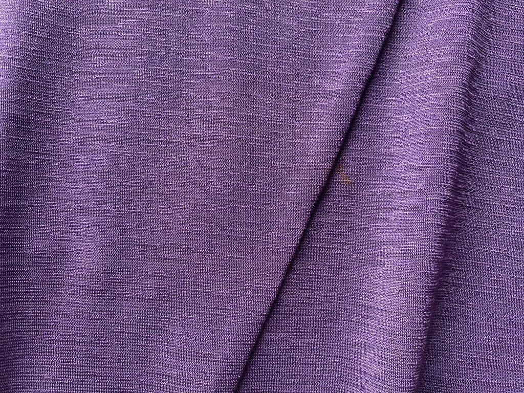 大人上品なチュニック　半袖チュニック　紫　フレアチュニック　M パープル_画像4