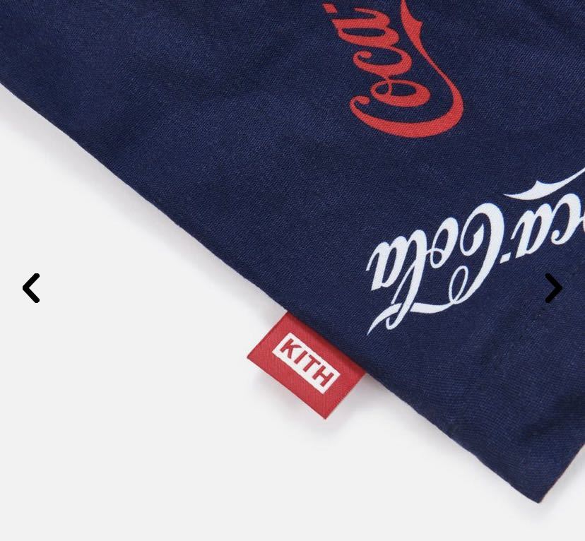 KITH COCA-COLA COACHES JACKET コカコーラSHIRT キス　コーチジャケット_画像4