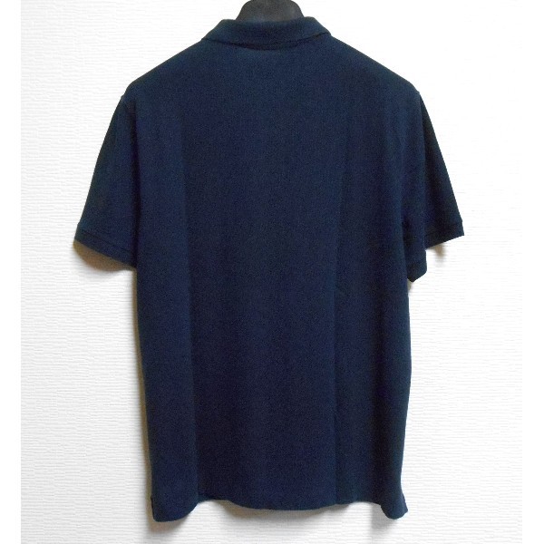 アバクロ*Abercrombie&Fitch*US:XXL/ネイビー/アイコン刺繍半袖ポロシャツの画像3