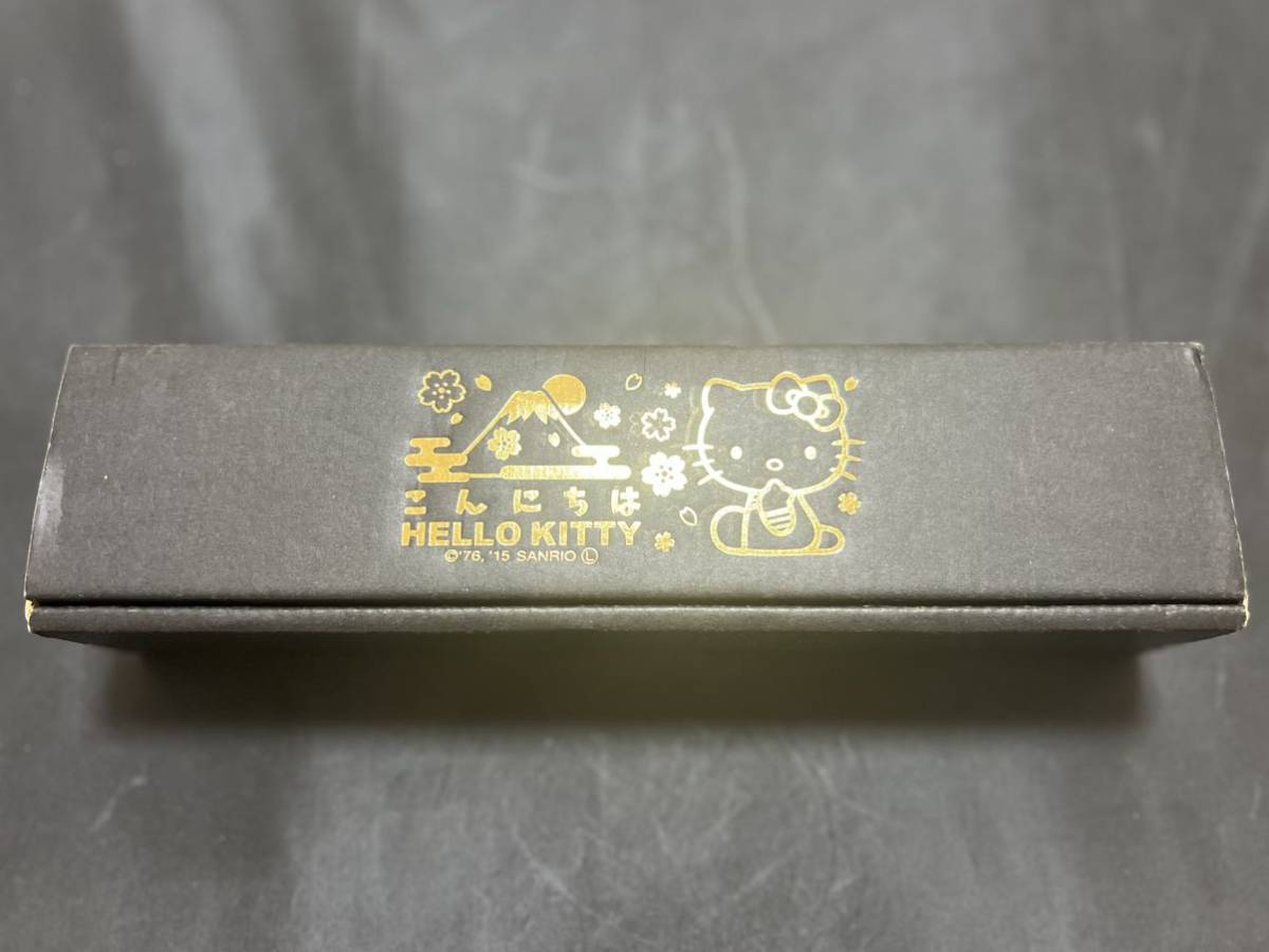 【菅:KHM1241】美品 ハローキティサンリオ 2015年製 ミニ陶器 ショットグラス おちょこ 5個セット_画像2