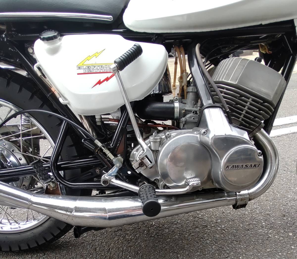 1969 year Kawasaki 500SS Inoue bo- ring permanent guarantee ICBM certificate engine has overhauled 