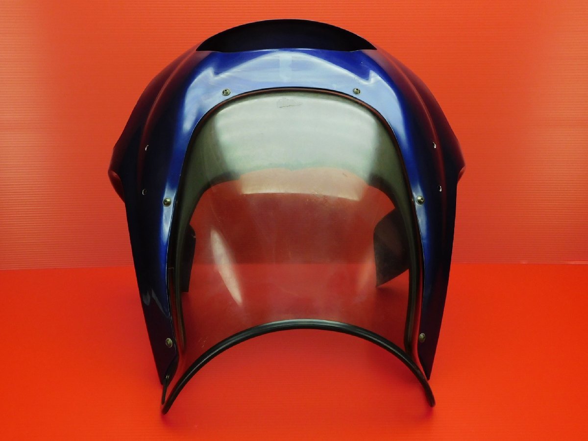 160[ оценка B]DUCATI Ducati ST4 фактически работающий оригинальный верхний обтекатель экран защита есть Monstar синий голубой 