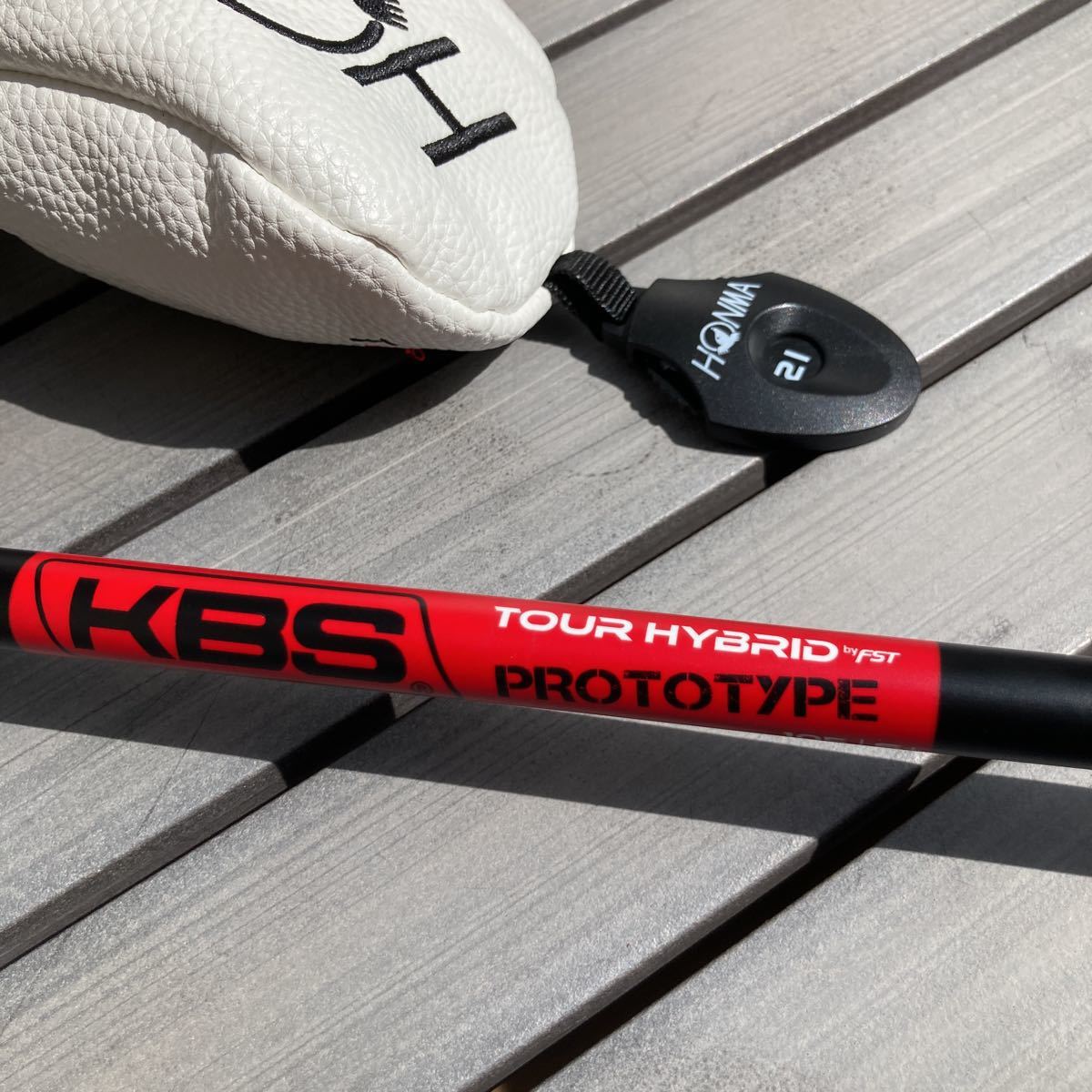 【スパイン調整済】ホンマTW-757 21度　KBS TOUR Graphite Hybrid Prototype 105S+_画像7