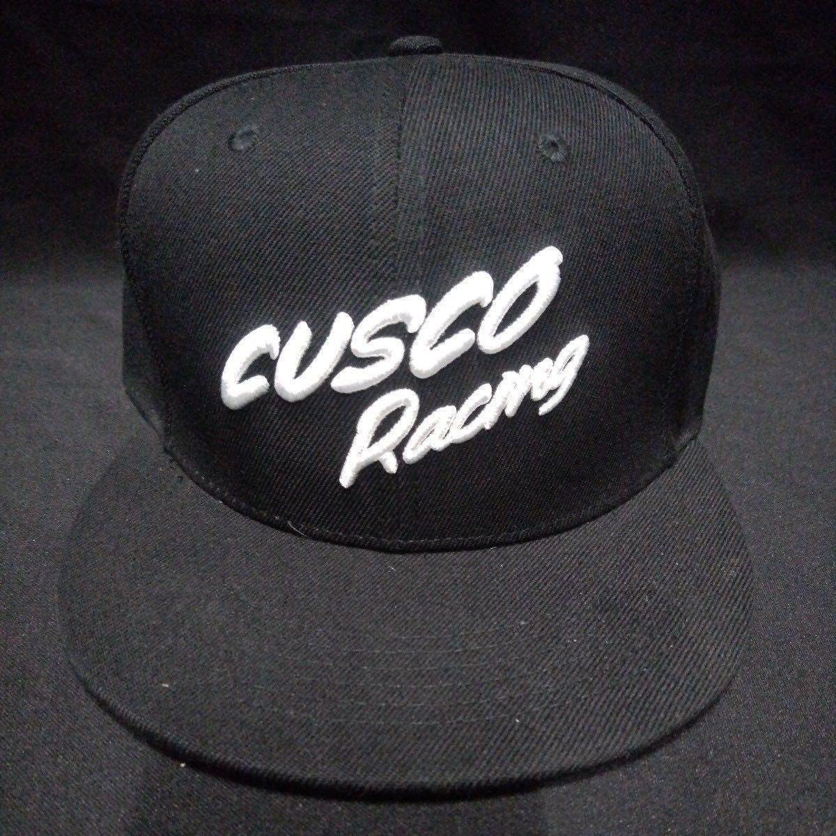 CUSCO Racing・クスコレーシングキャップ　フリーサイズ・黒　No1_画像1