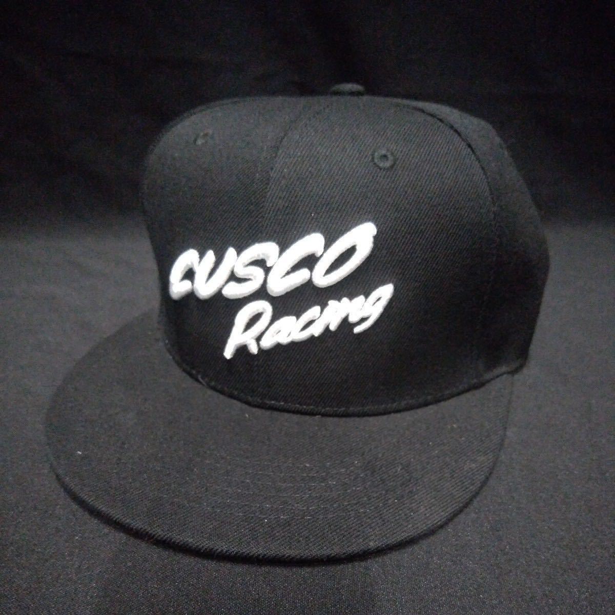 CUSCO Racing・クスコレーシングキャップ　フリーサイズ・黒　No5_画像2