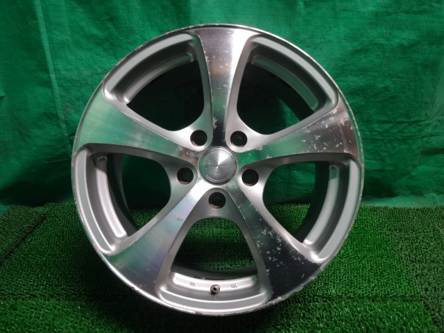 ウェッズ レオニス Weds LEONIS AS●17×7J +48 5H PCD114.3 中古ホイール4本●ム61_1本目