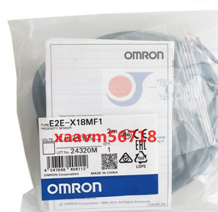 新品 　OMRON/オムロン 　E2E-X18ME1　近接スイッチ 反射光学センサー 【保証付き】_画像1