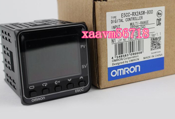 新品 OMRON/オムロン 温度調節器 E5CC-RX2ASM-800 【保証付き】【送料