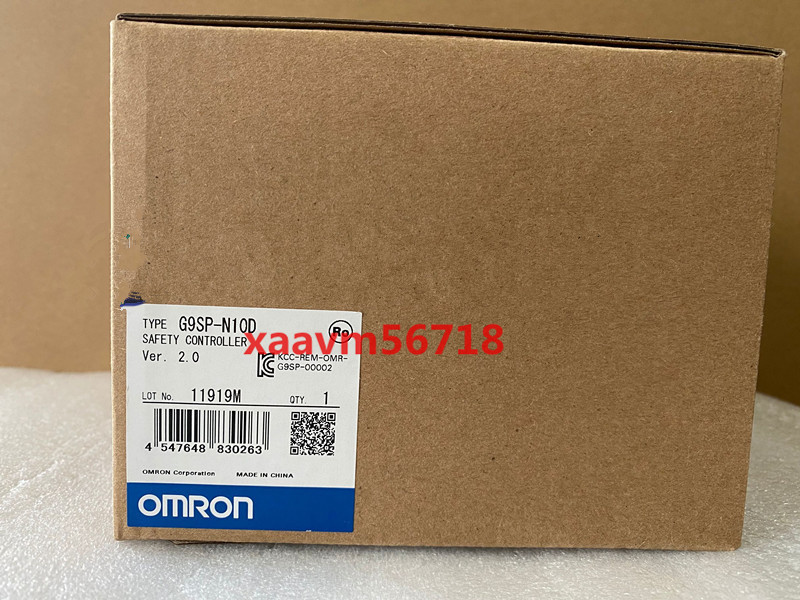 新品　OMRON/オムロン　G9SP-N10D　セーフティコントローラ 【保証付き】【送料無料】_画像1