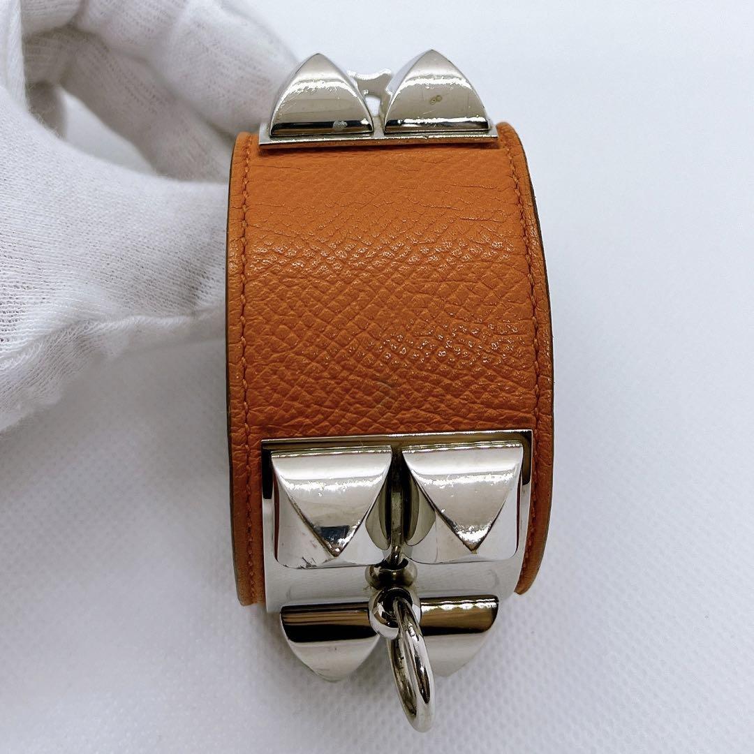 新作モデル エルメス HERMES シルバー金具 コリエドシアン
