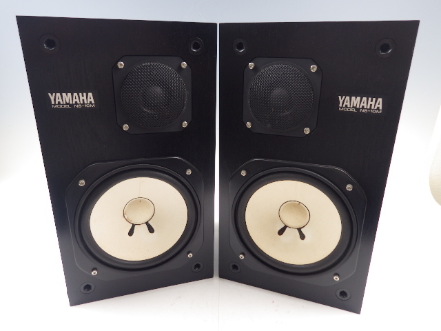 00【S.R】綺麗 YAMAHA NS-10M ヤマハ スピーカー 入魂の匠チュー二ング　ジャンク品 香川発_画像1