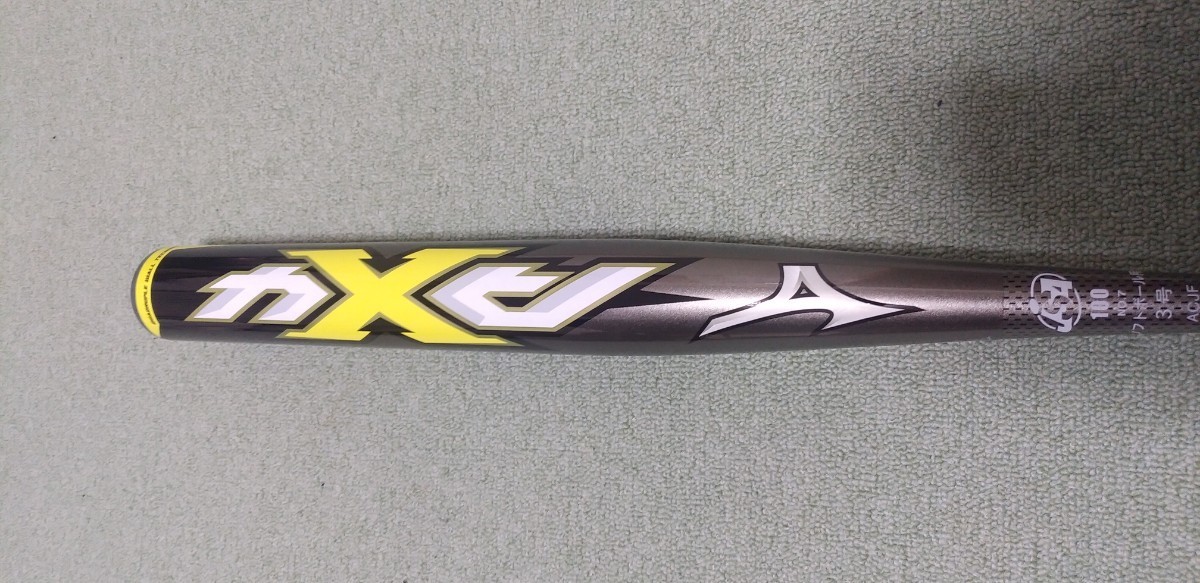 超お買い得!】 希少ミズノAX4ソフトボールバット3号バット。トップ